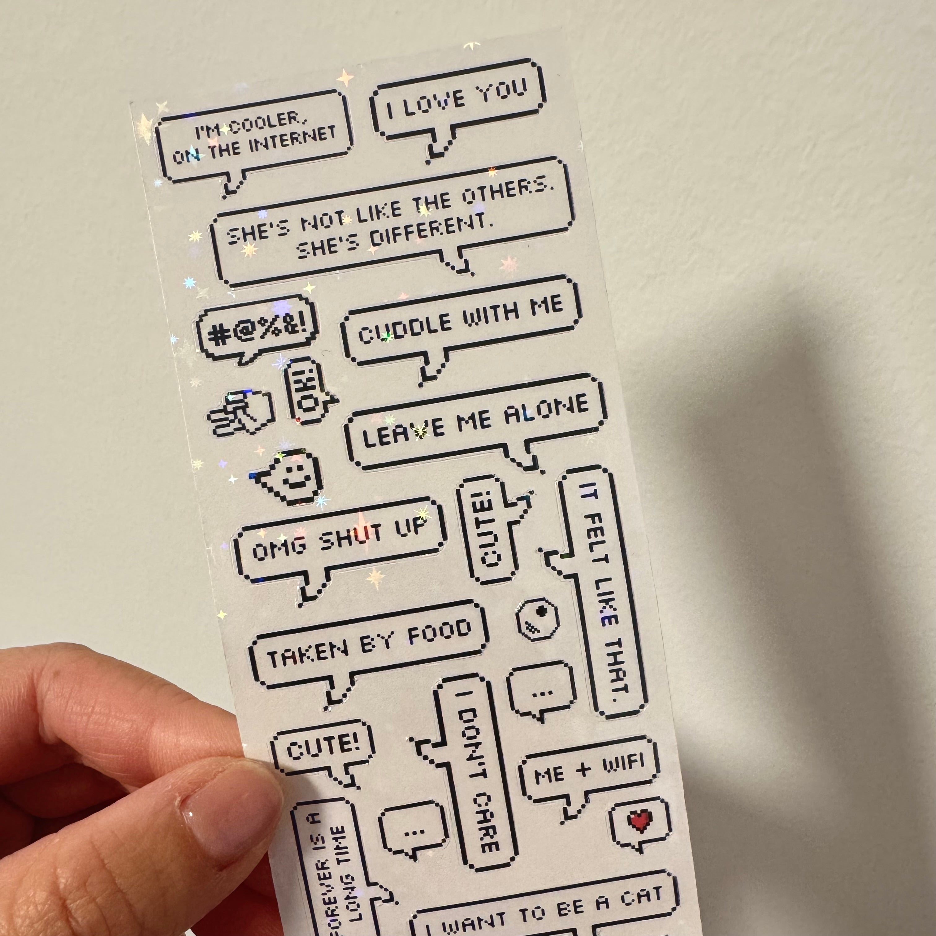 Pixel Chat Bubbles