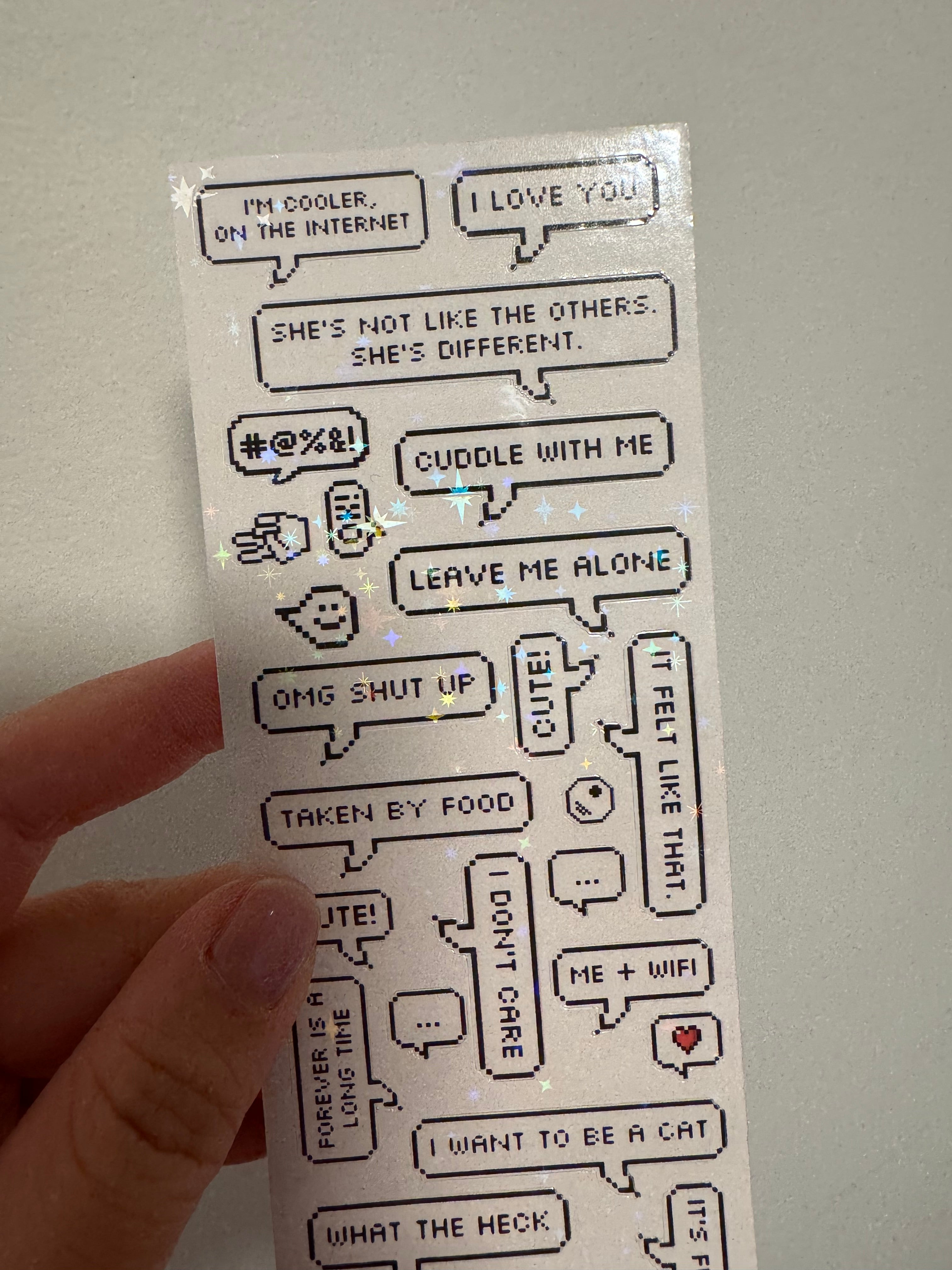 Pixel Chat Bubbles