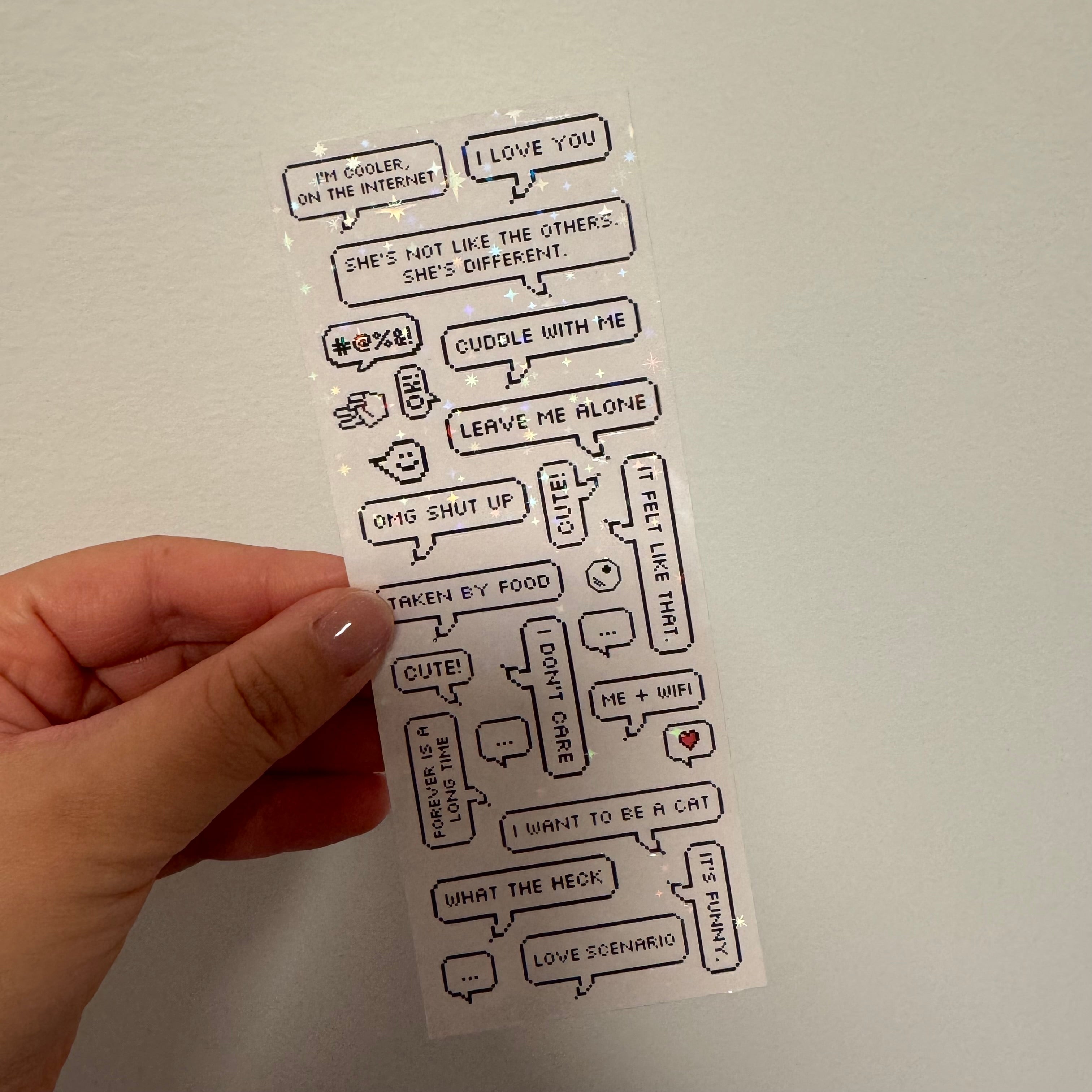 Pixel Chat Bubbles