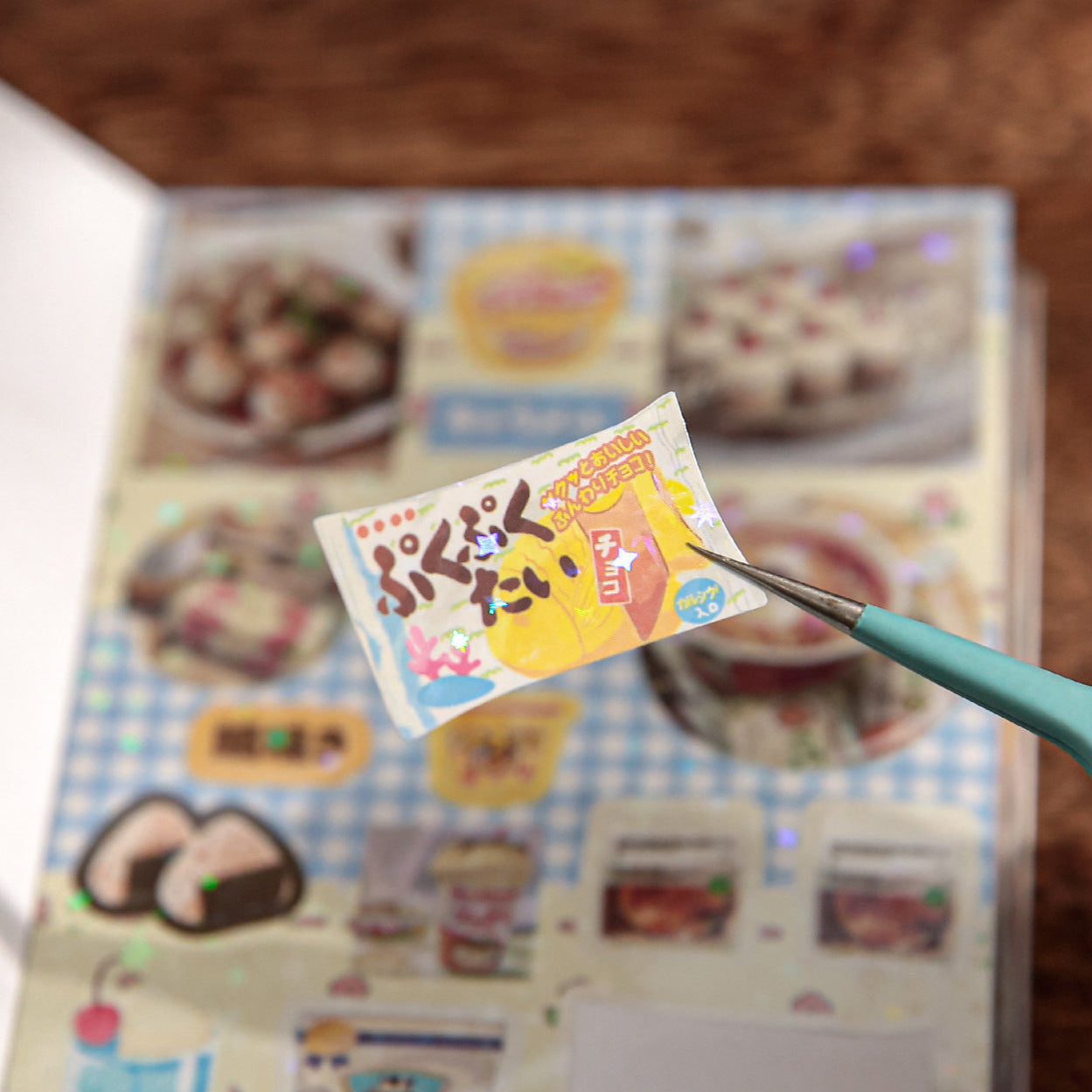 30 Pages Retro Flavor Series Sticker Book