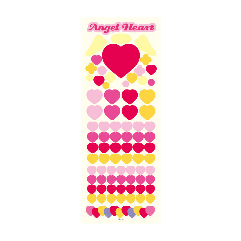 Angel Heart Sticker