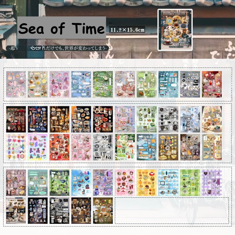 45 Pages Kawaii Sticker Book