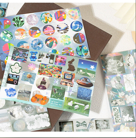 72 Pages Realm of Light Dreams Sticker Book