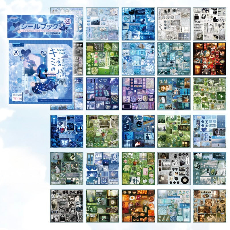 30 Pages Sticker Book