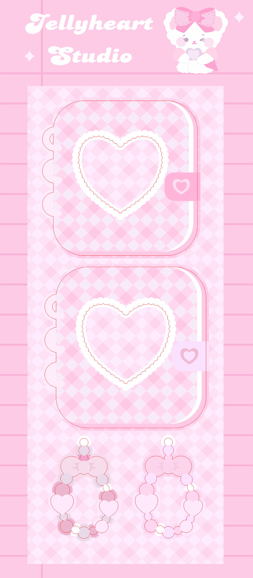 Pink Photo Decor Sticker