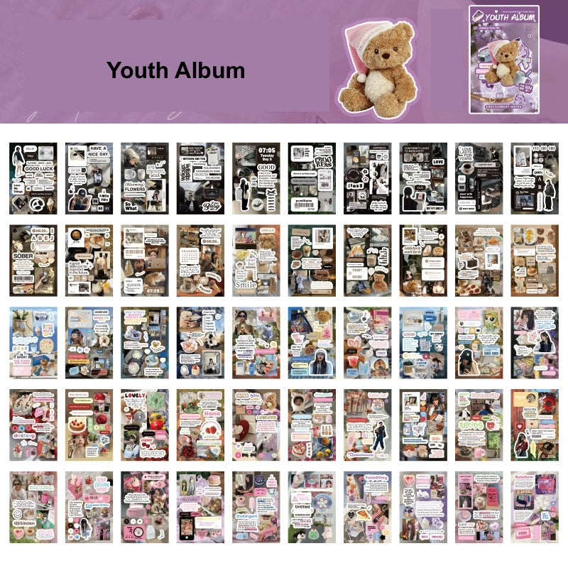 50 Pages Daily Life Sticker Book