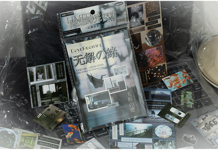 20 Pages Retro Sticker Book