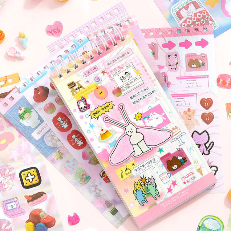 20 Pages Sticker Book