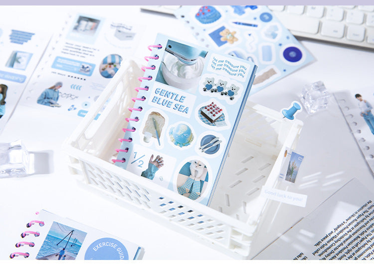 30 Pages Romance Coil Sticker Book