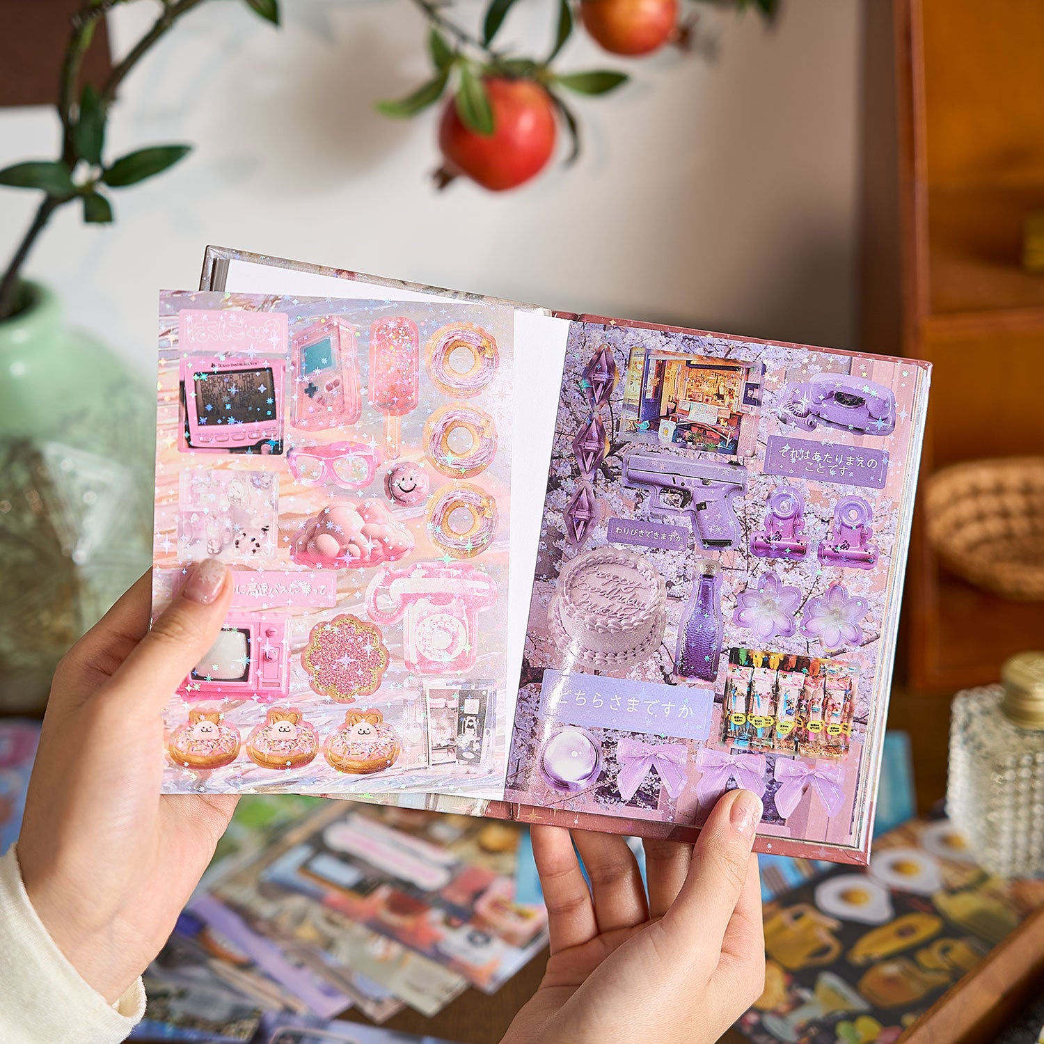 45 Pages Kawaii Sticker Book