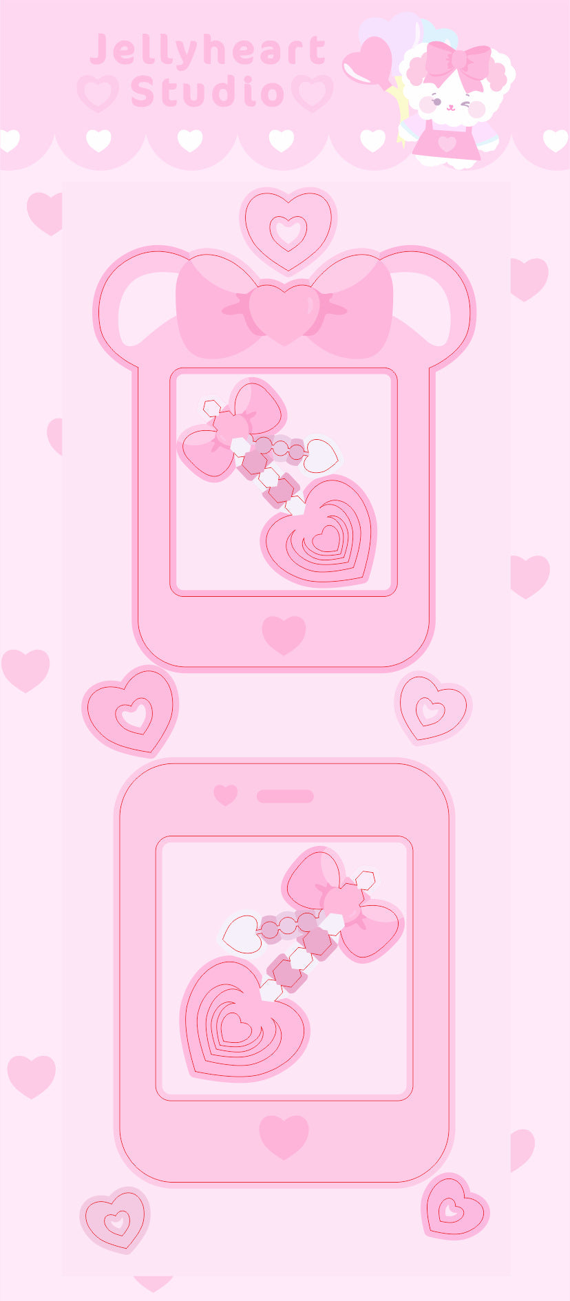 Pink Curtain Sticker Pink Photo Decor Sticker