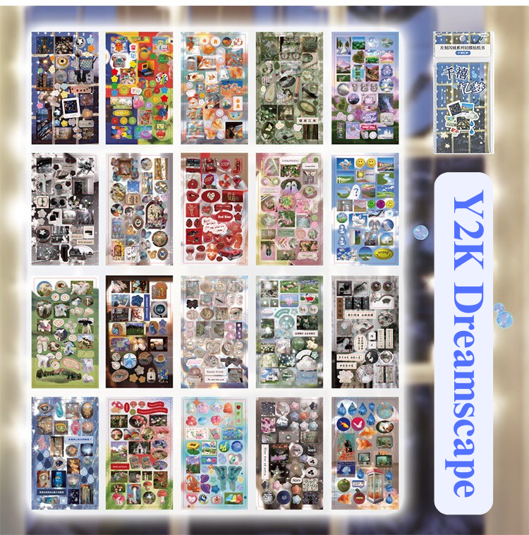 20 Pages Sticker Book