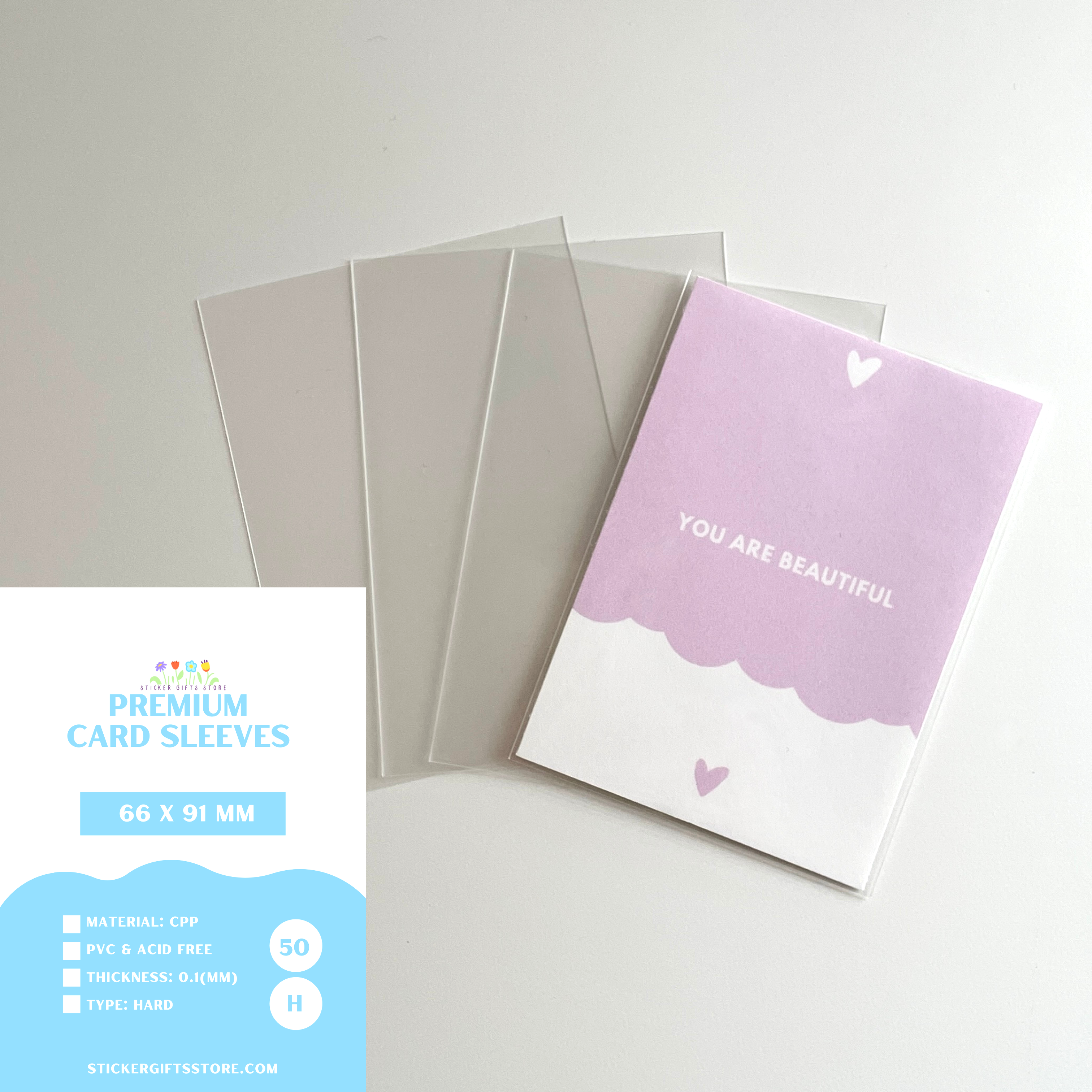 Kpop Premium Card Sleeves/ Kpop Photocards Sleeves No PVC & Acid Free