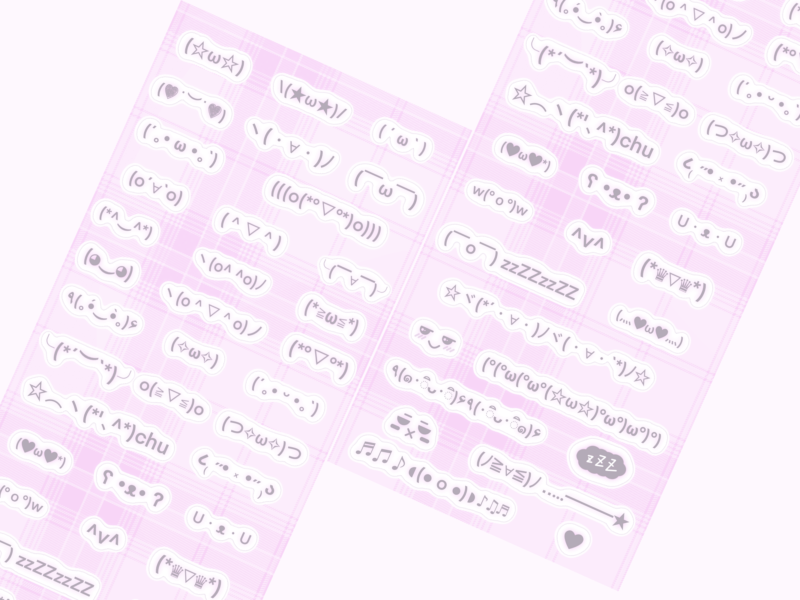 Emoticons Sticker Sheet