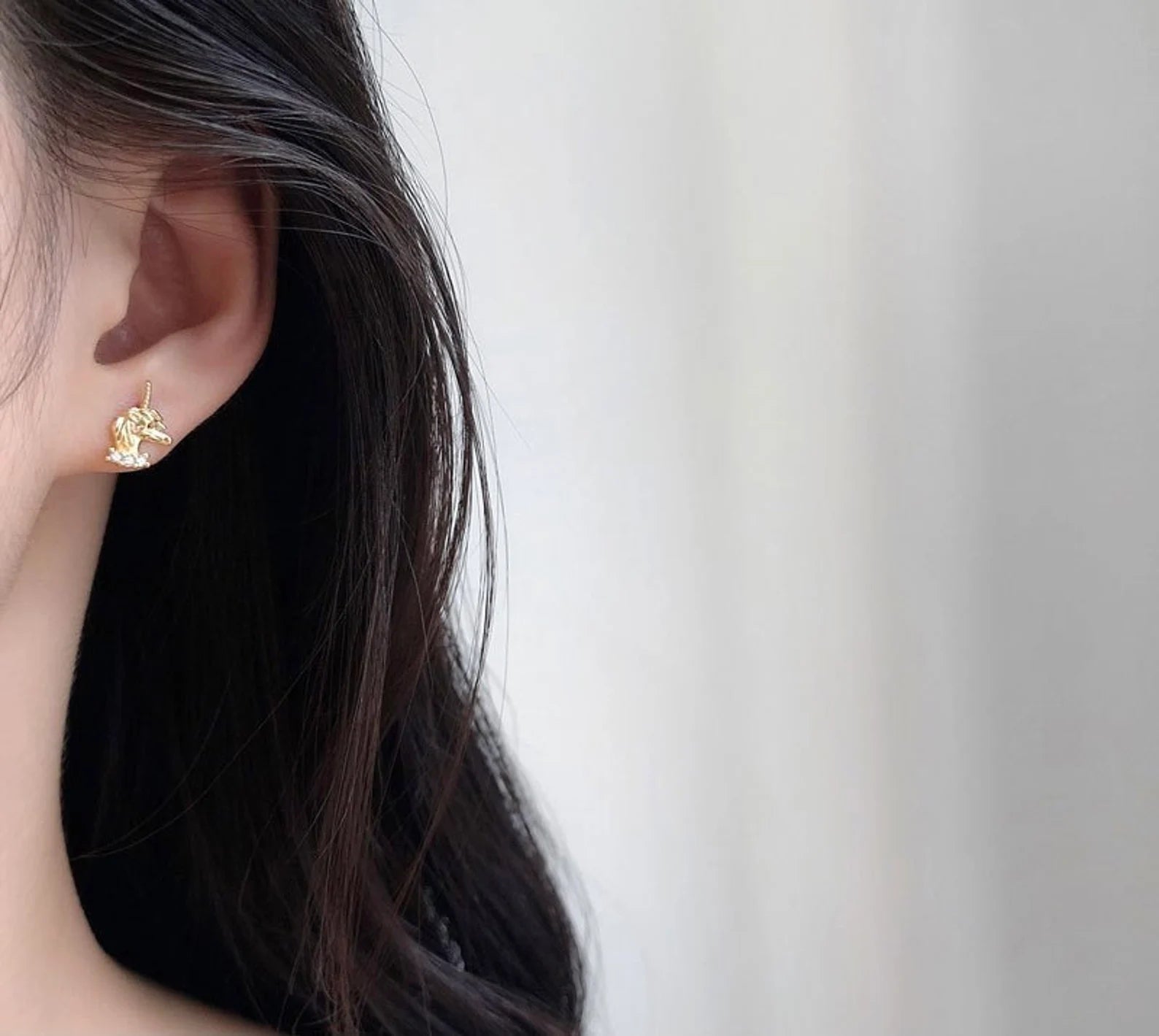 Unicorn Stud Earrings