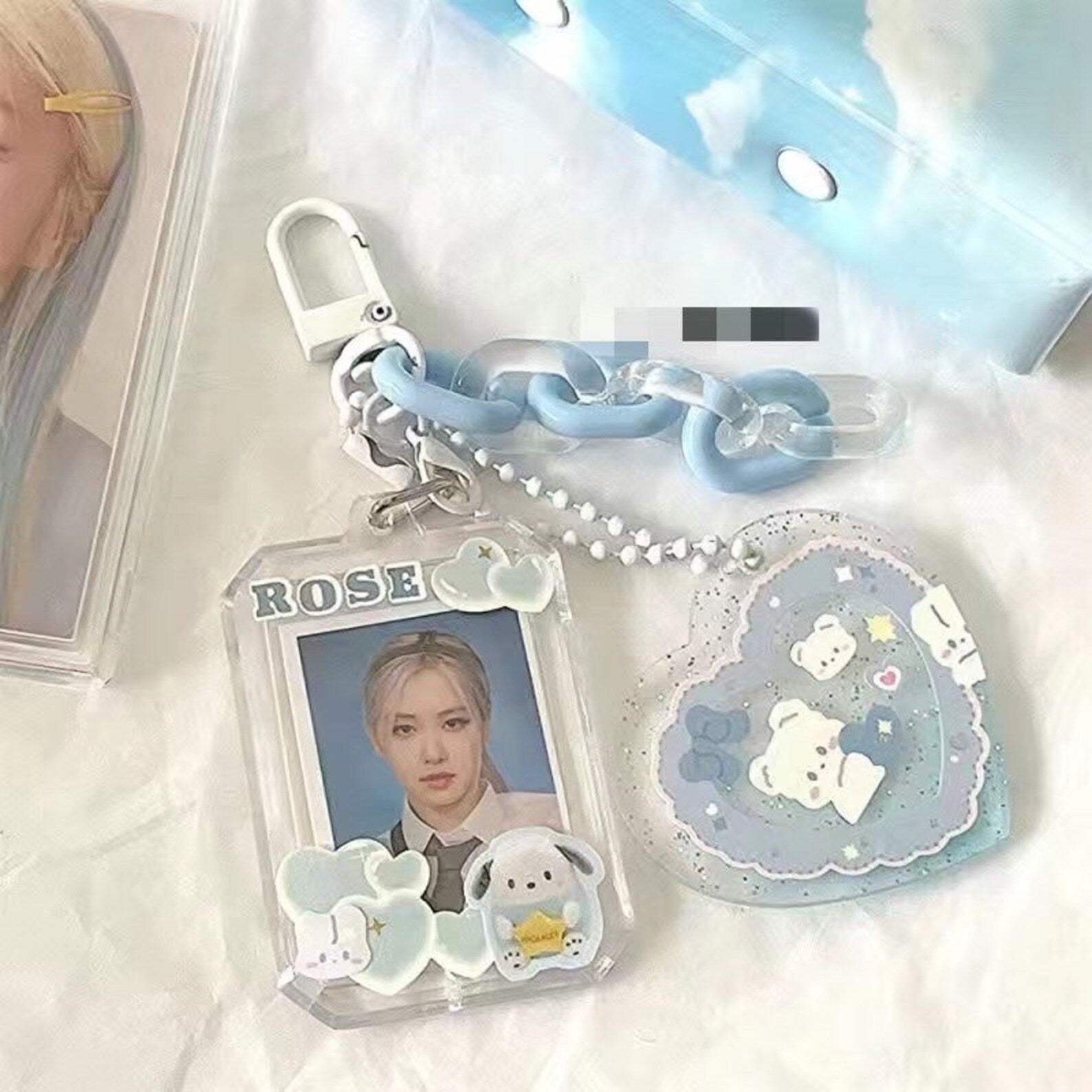 Mini PhotoCard Keychain