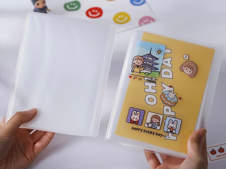 A6 Clear storage binder