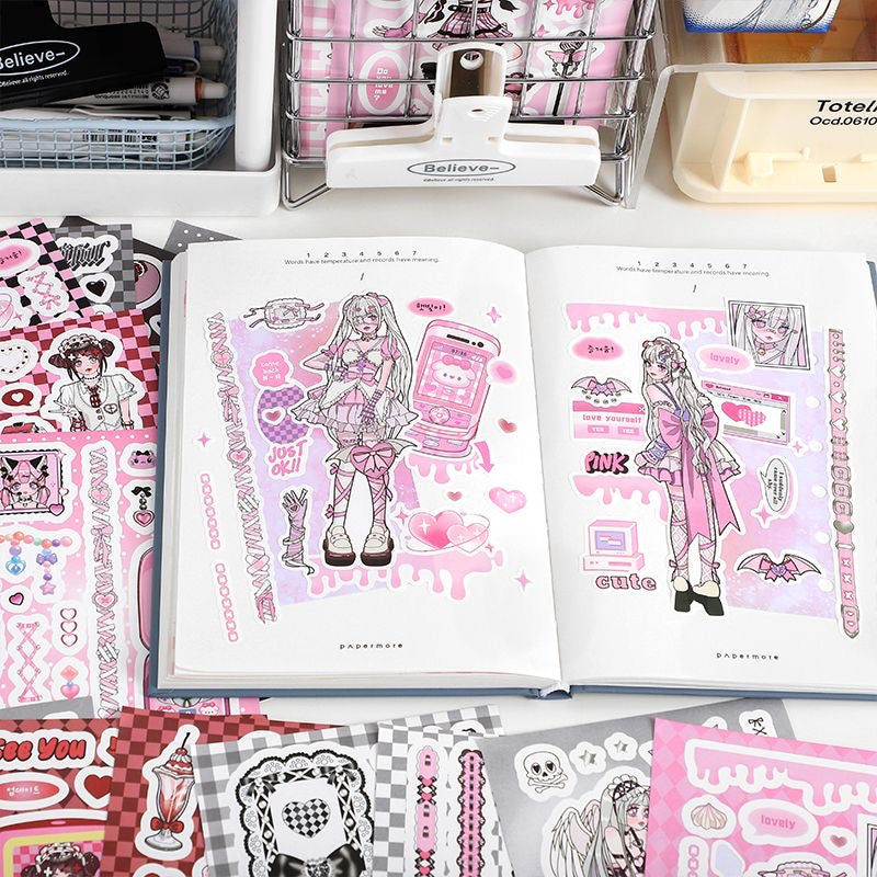 Anime Sticker Booklet