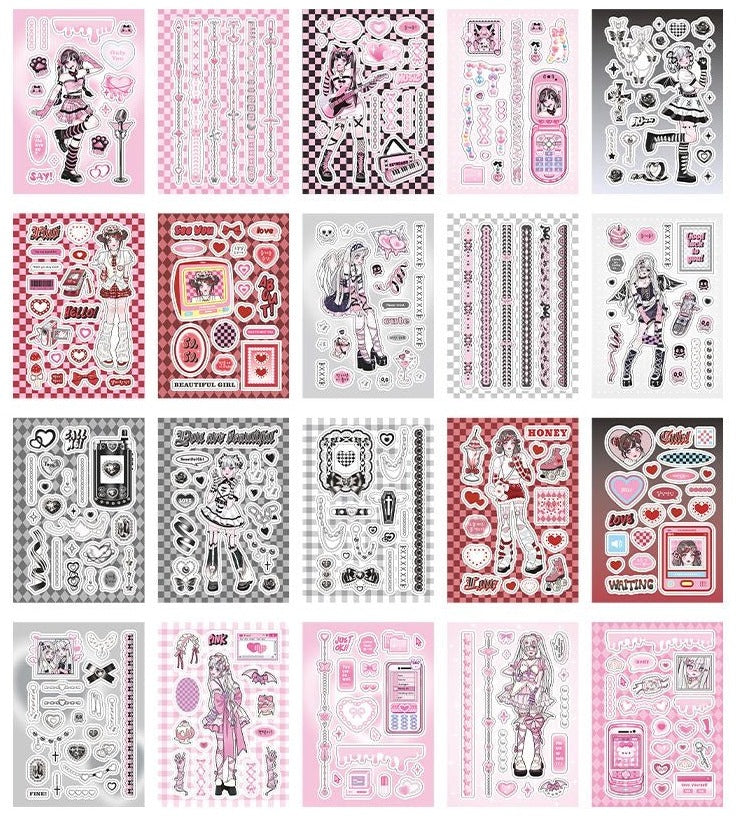 Anime Sticker Booklet