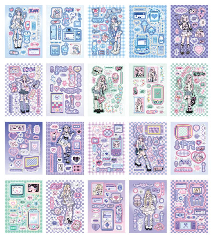 Anime Sticker Booklet