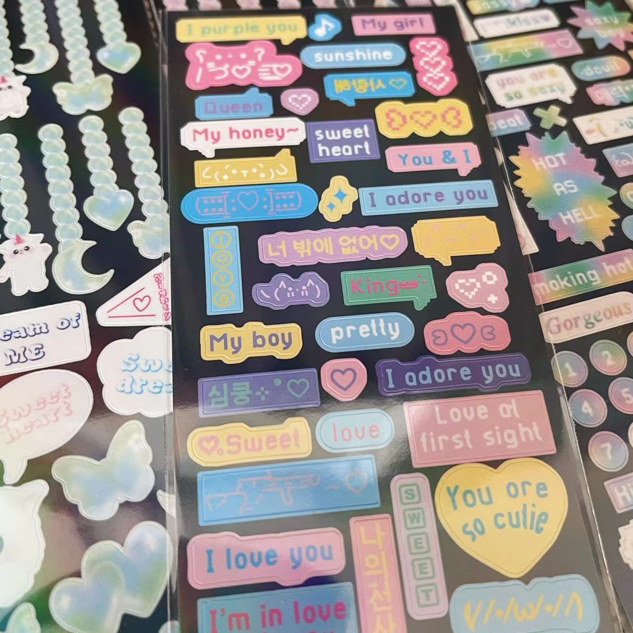 Chat Sticker Table Chat Box Sticker