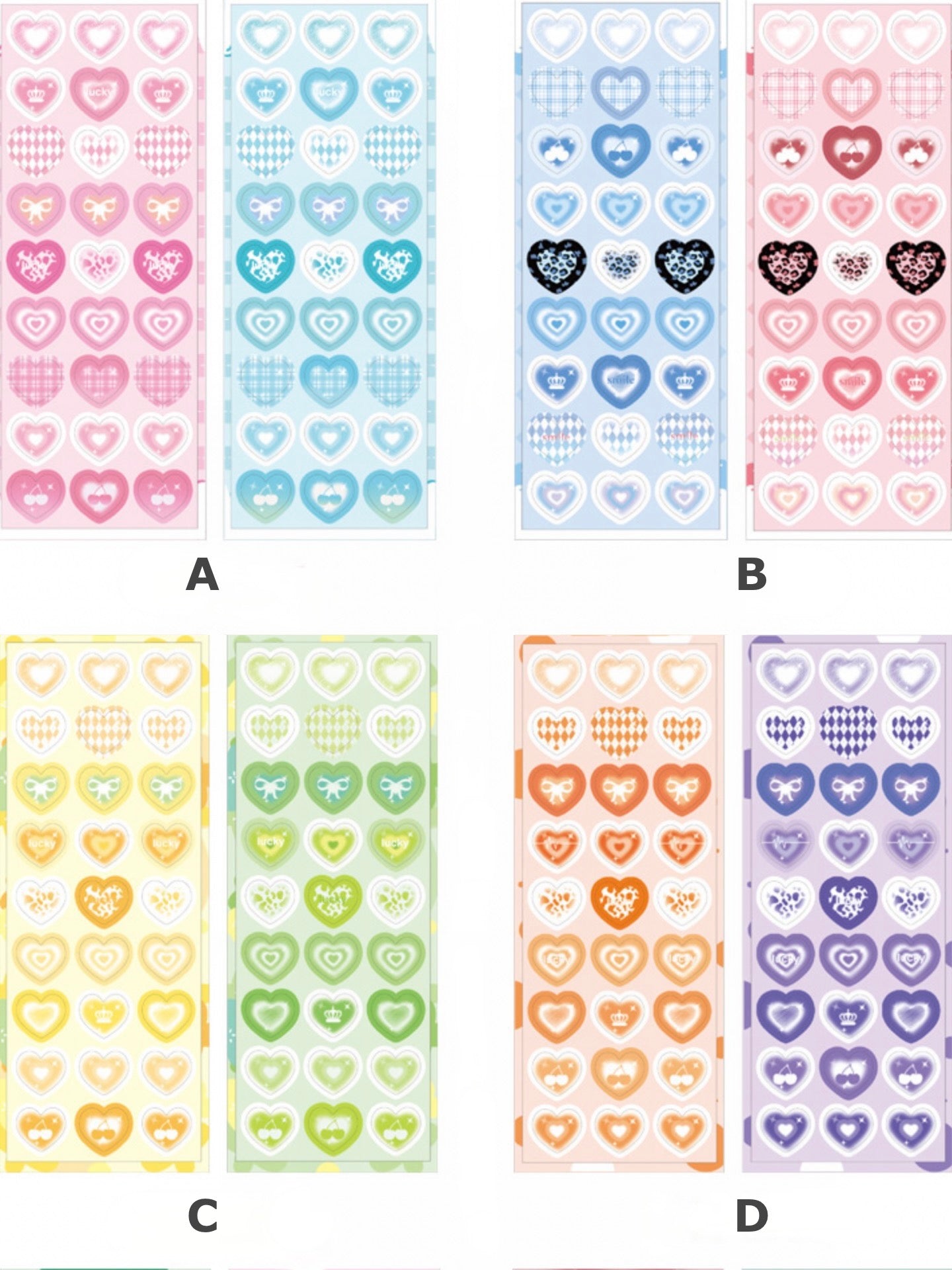 Heart Sticker Set