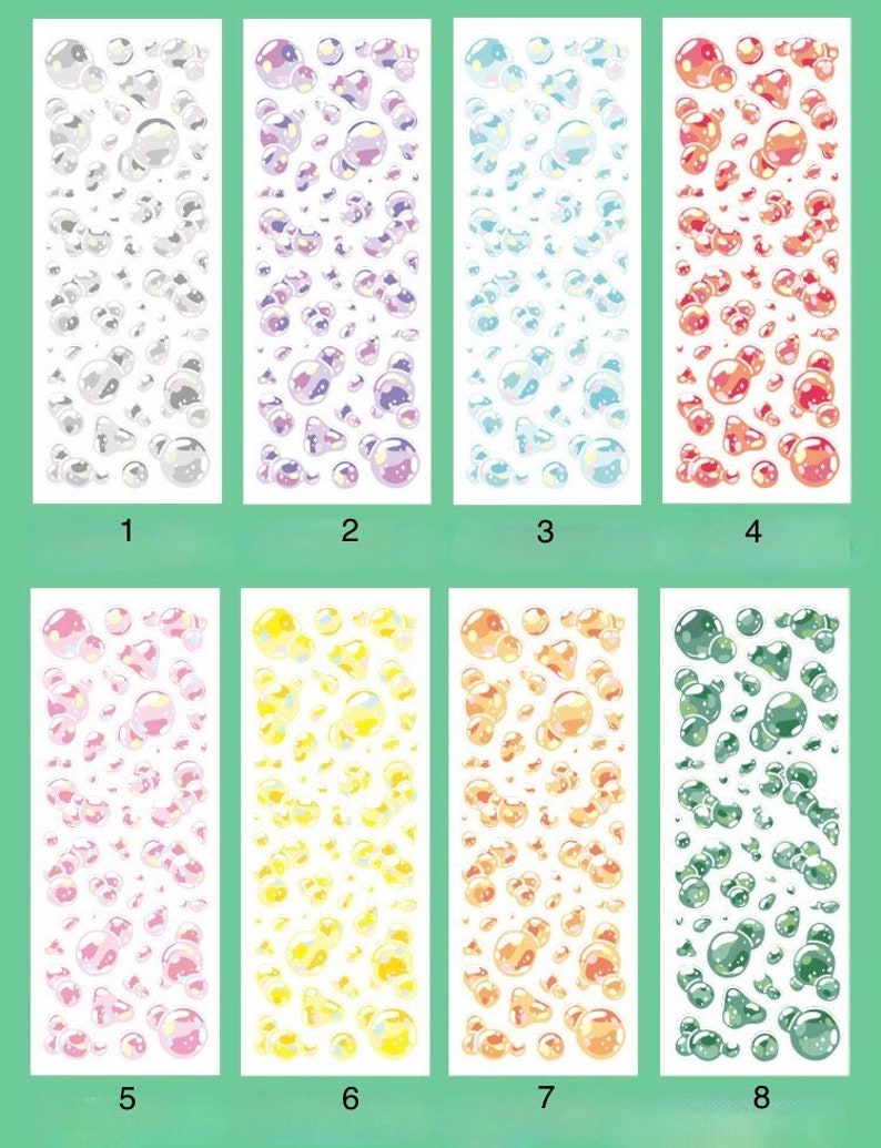 Bubble Toploader Sticker