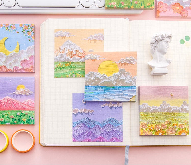 Scenery Memo Pad