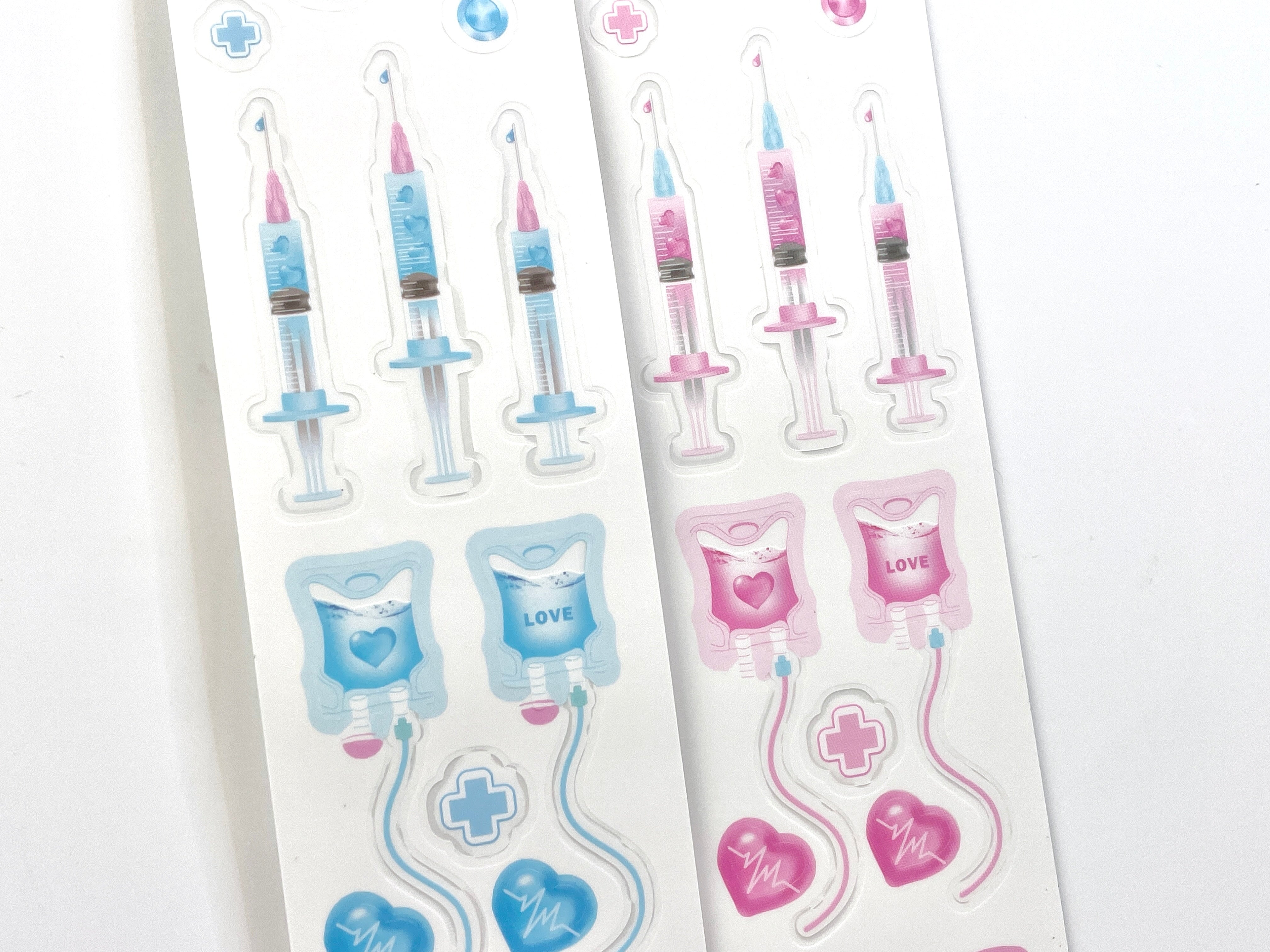 Syringe Labelling Sticker Syringe Deco Sticker