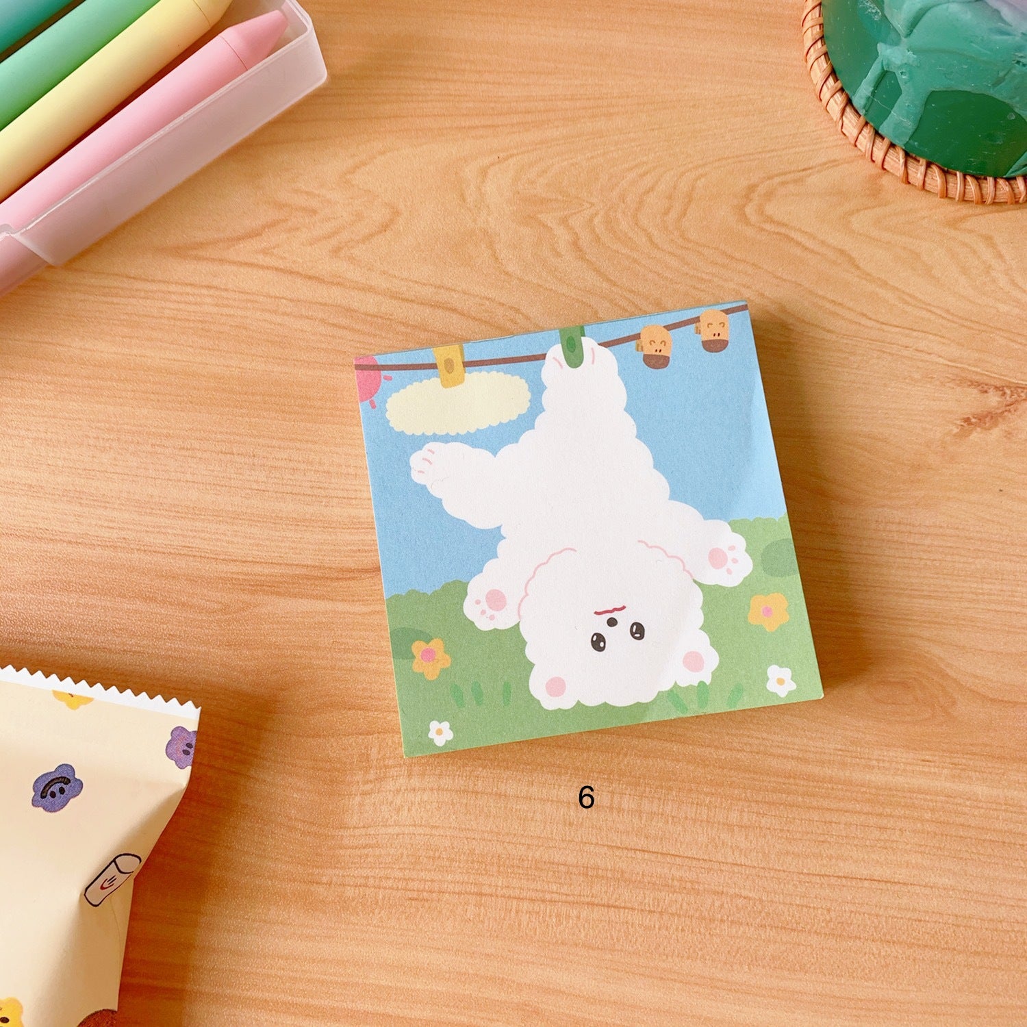 Bunny Bear Memo Pad