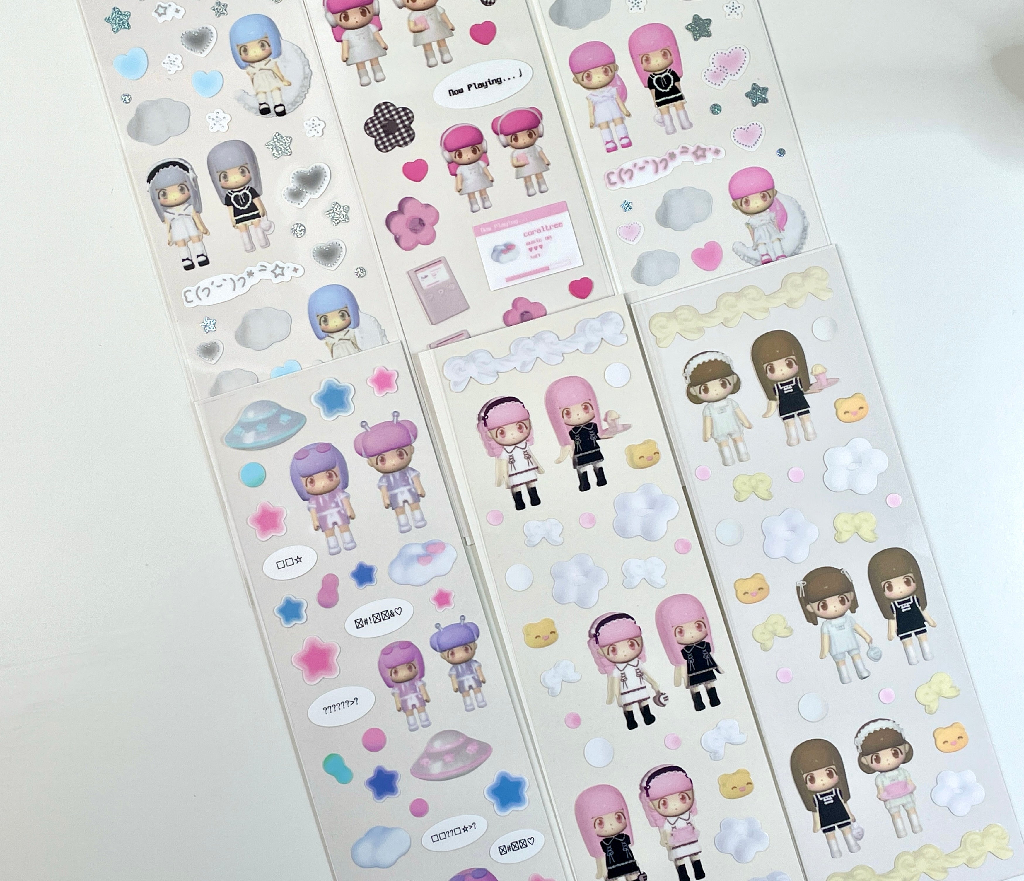 Kawaii Girl Sticker