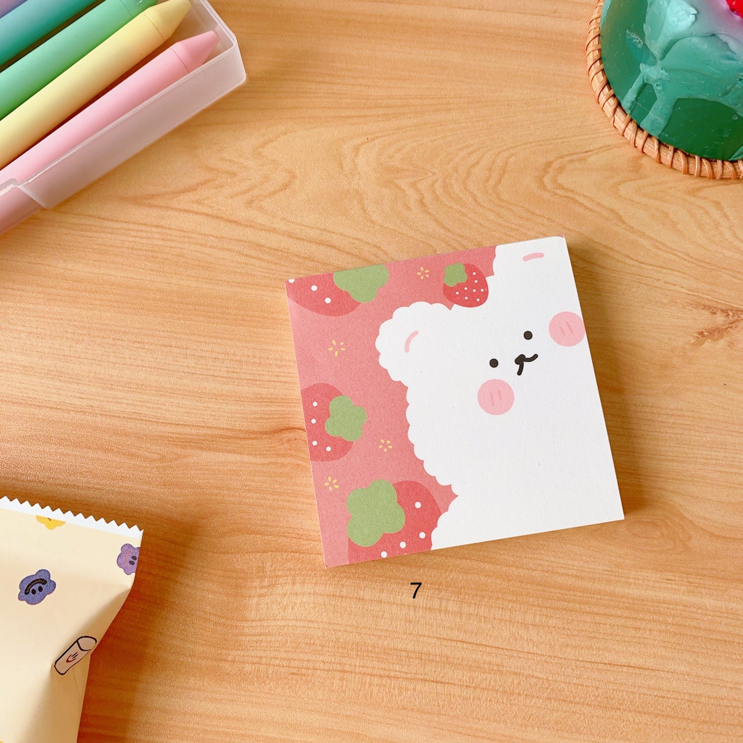 Bunny Bear Memo Pad