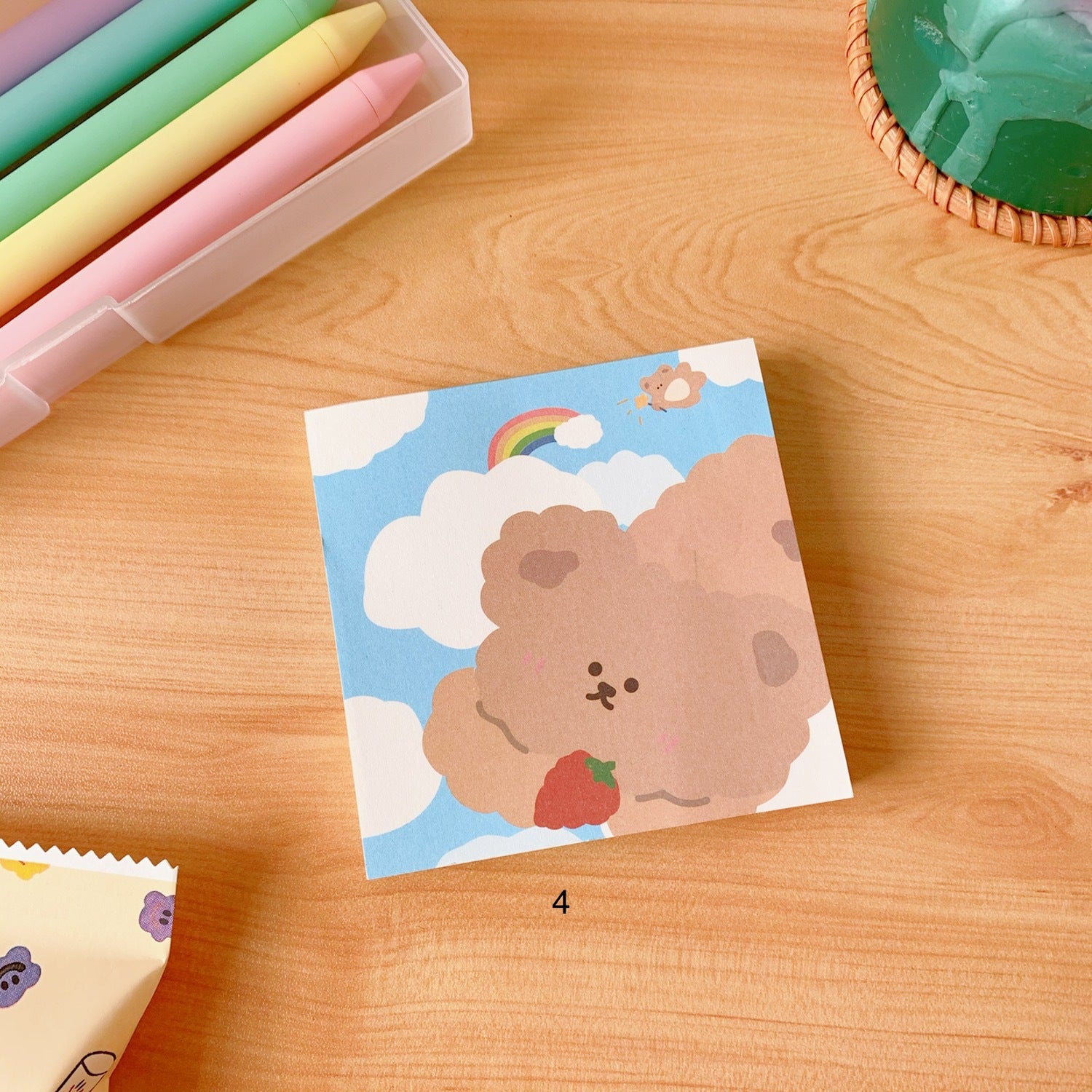 Bunny Bear Memo Pad