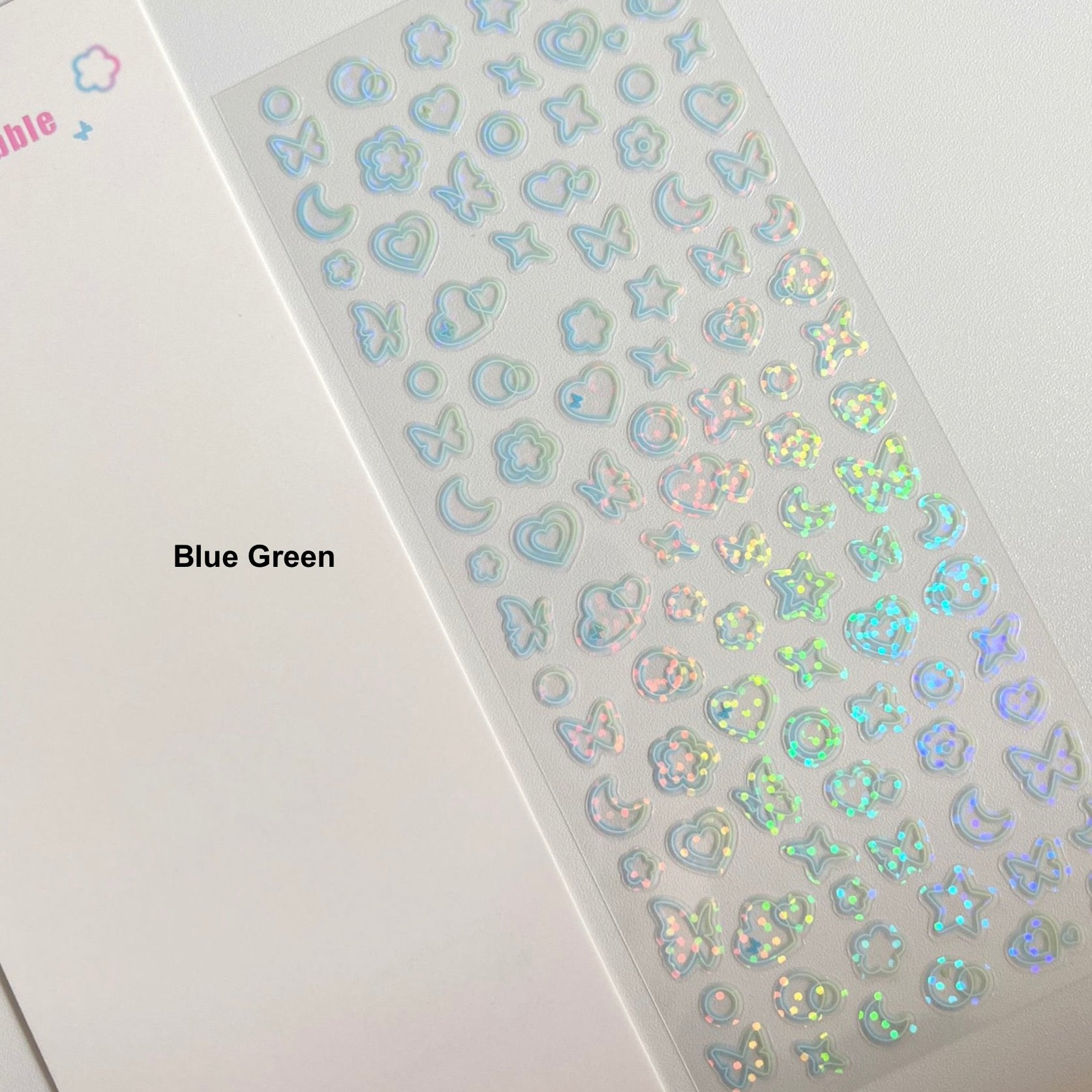 Holographic Butterfly Sticker