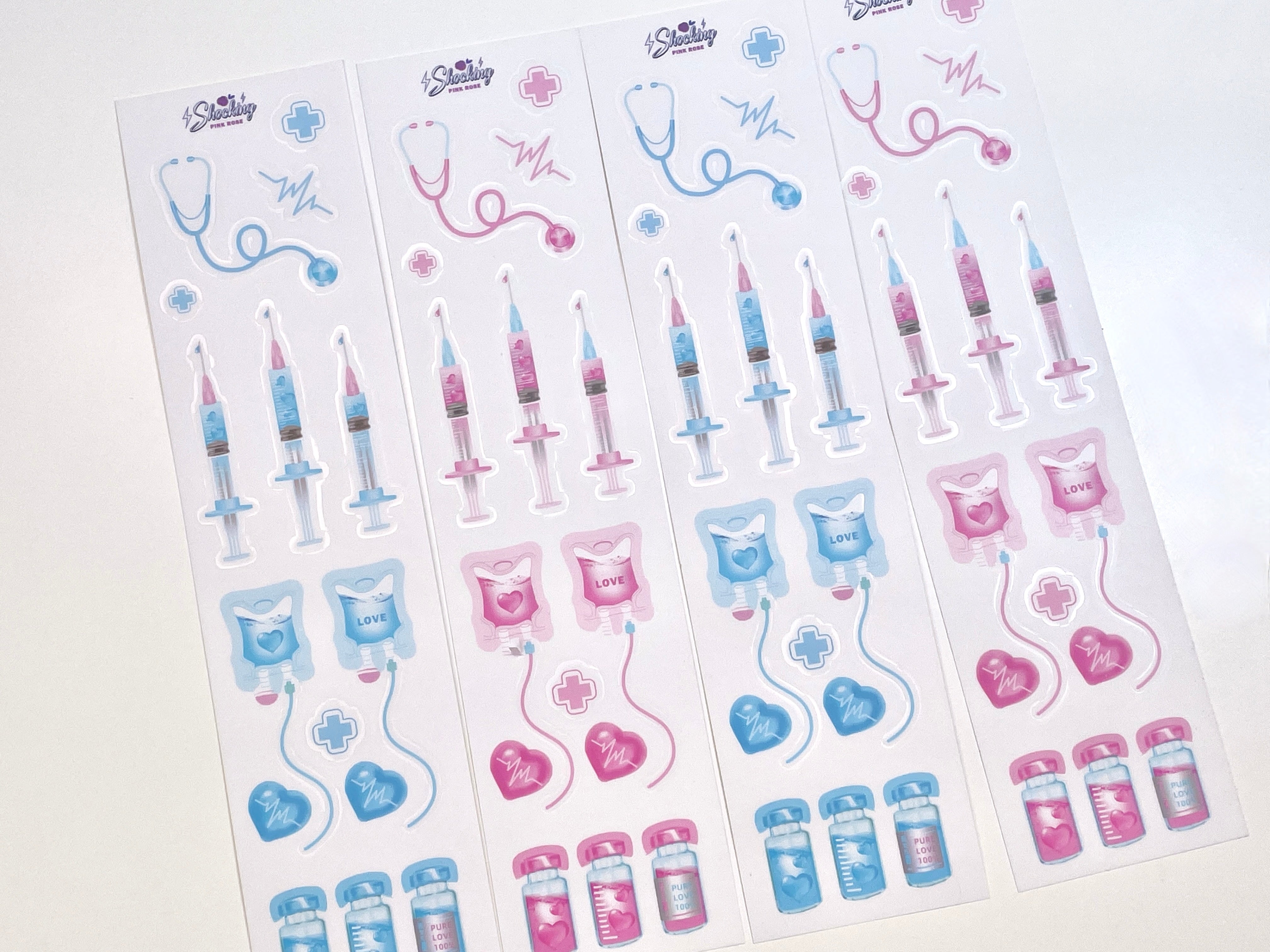 Syringe Labelling Sticker Syringe Deco Sticker