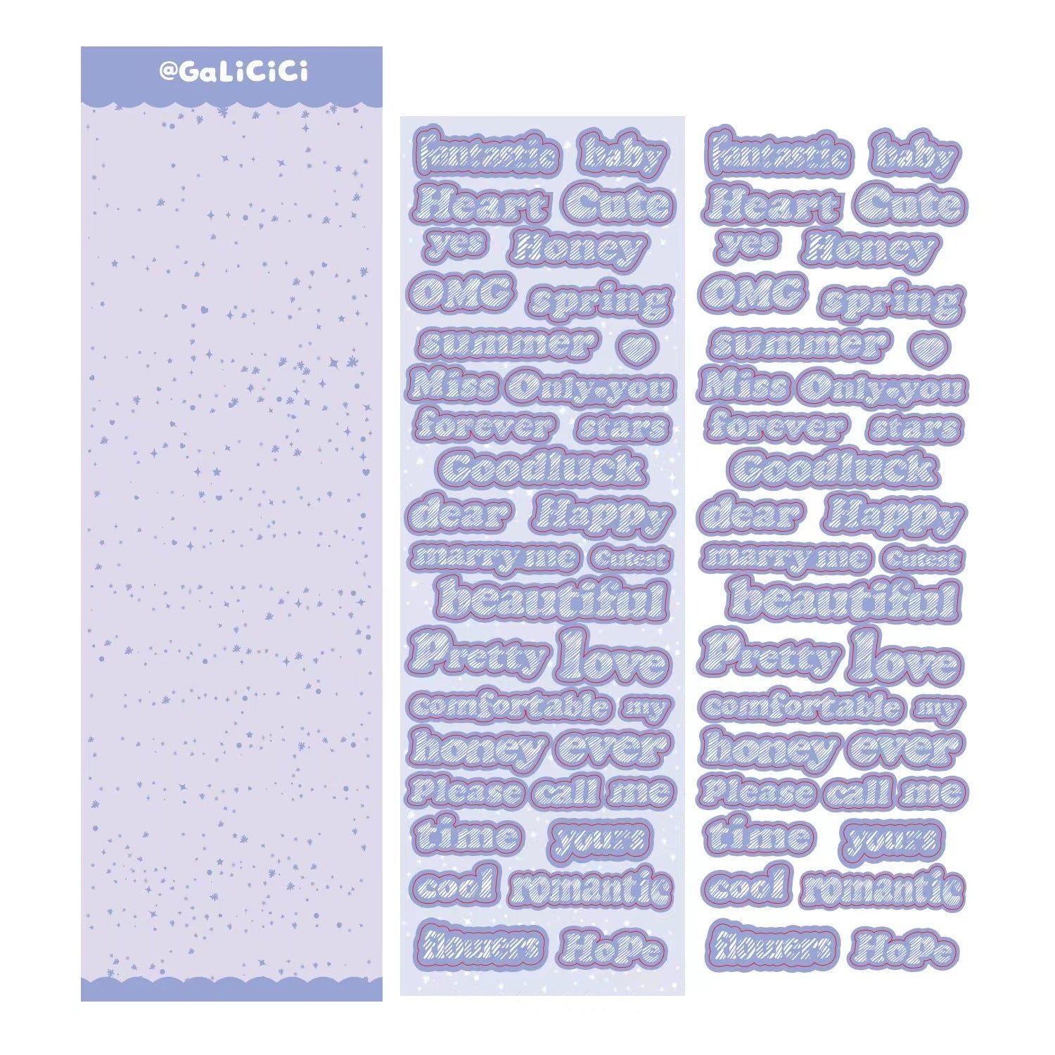 Phrase Word Sticker