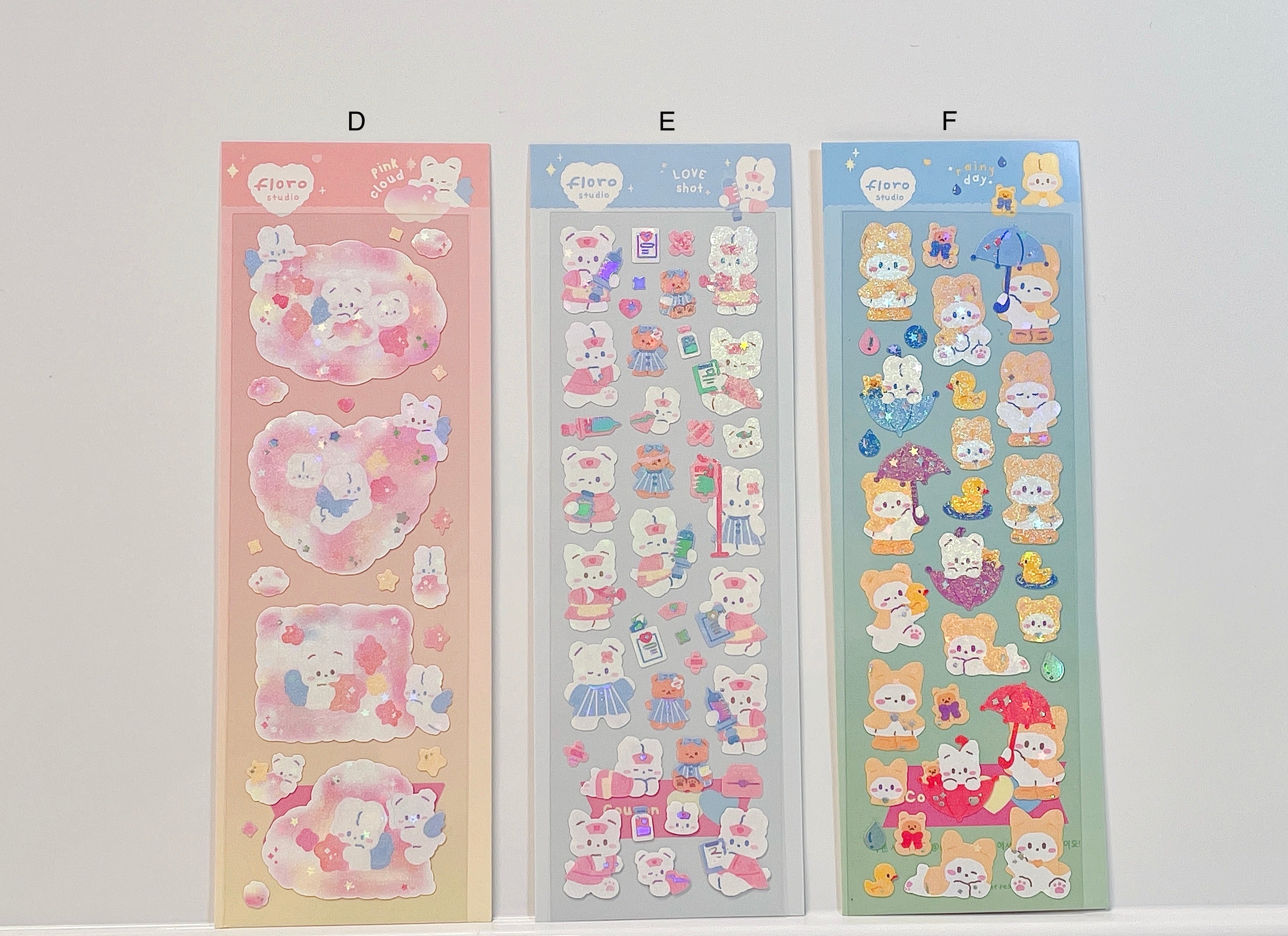 Kawaii Bunny Toploader Sticker