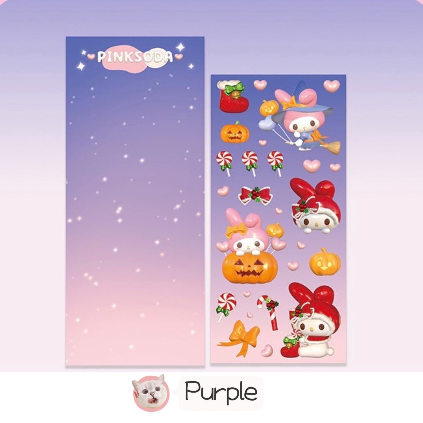 Halloween Pumpkin Stickers