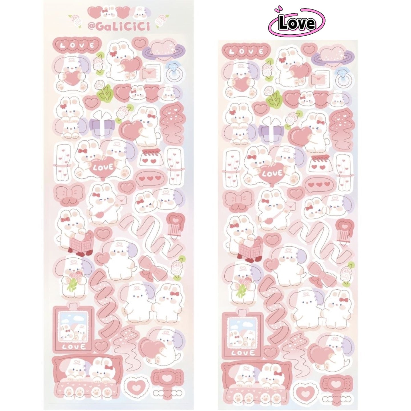 Lovely Bunny Sticker