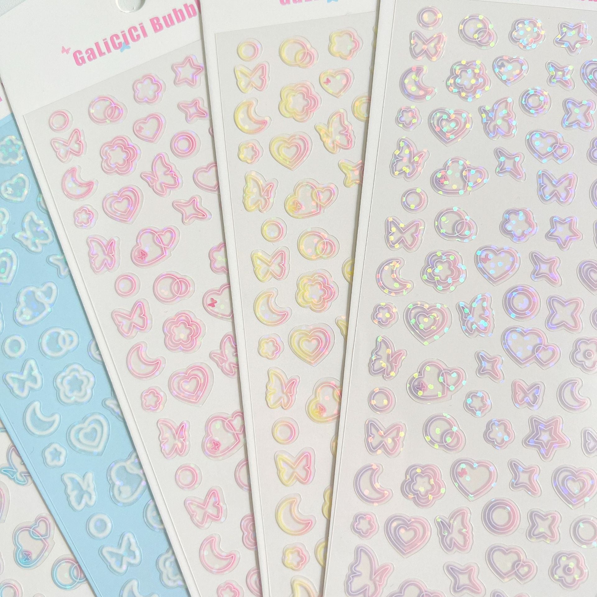 Holographic Butterfly Sticker