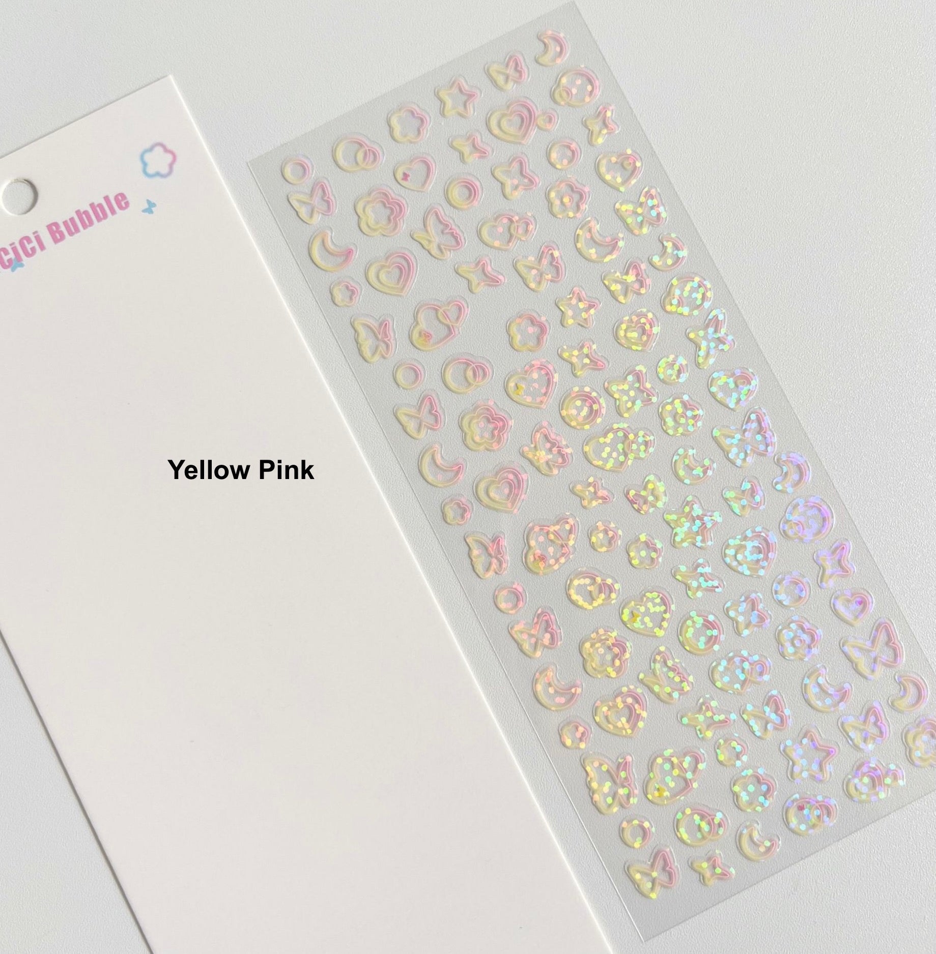 Holographic Butterfly Sticker