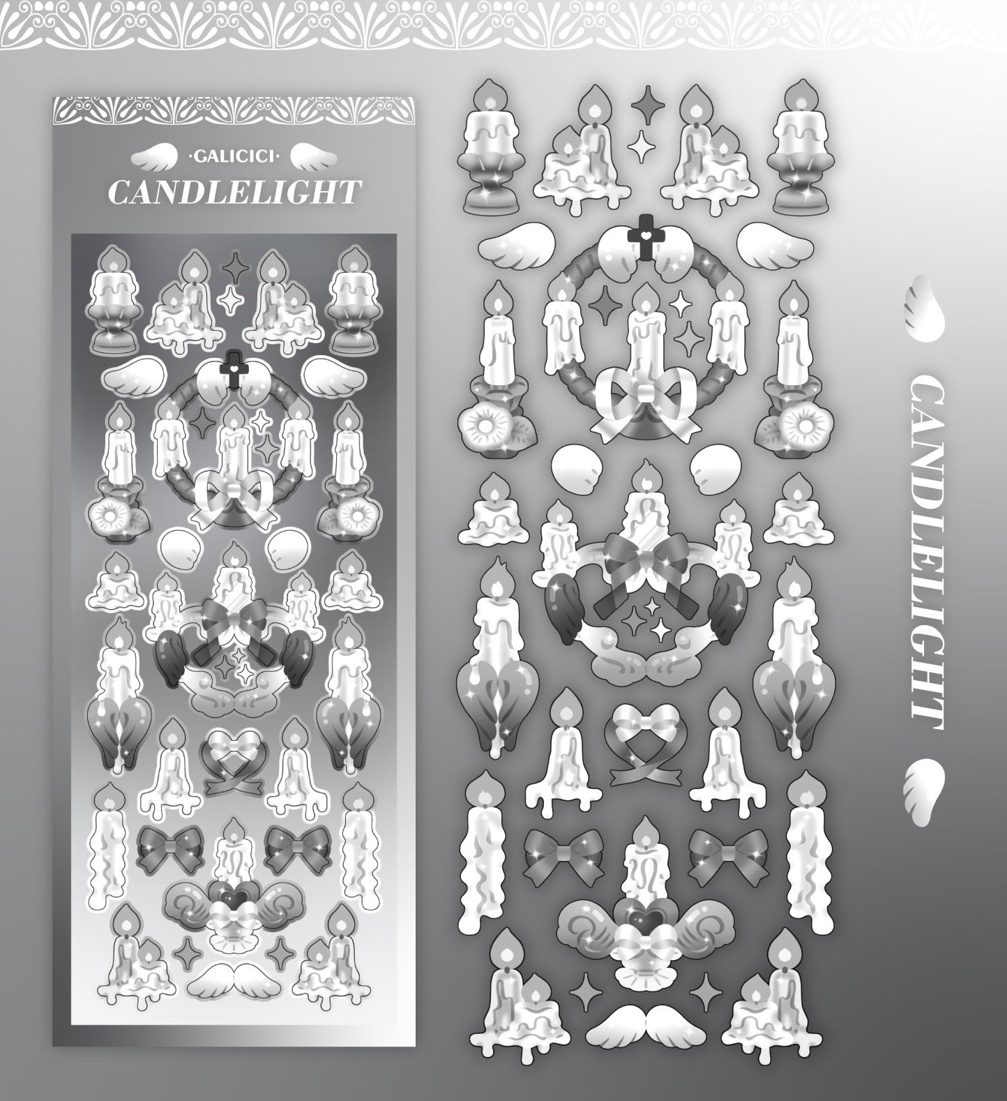 Candlelight Stickers