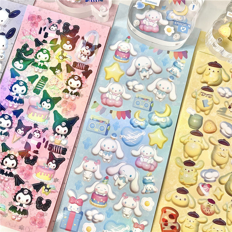 Kitty & Puppy Stickers