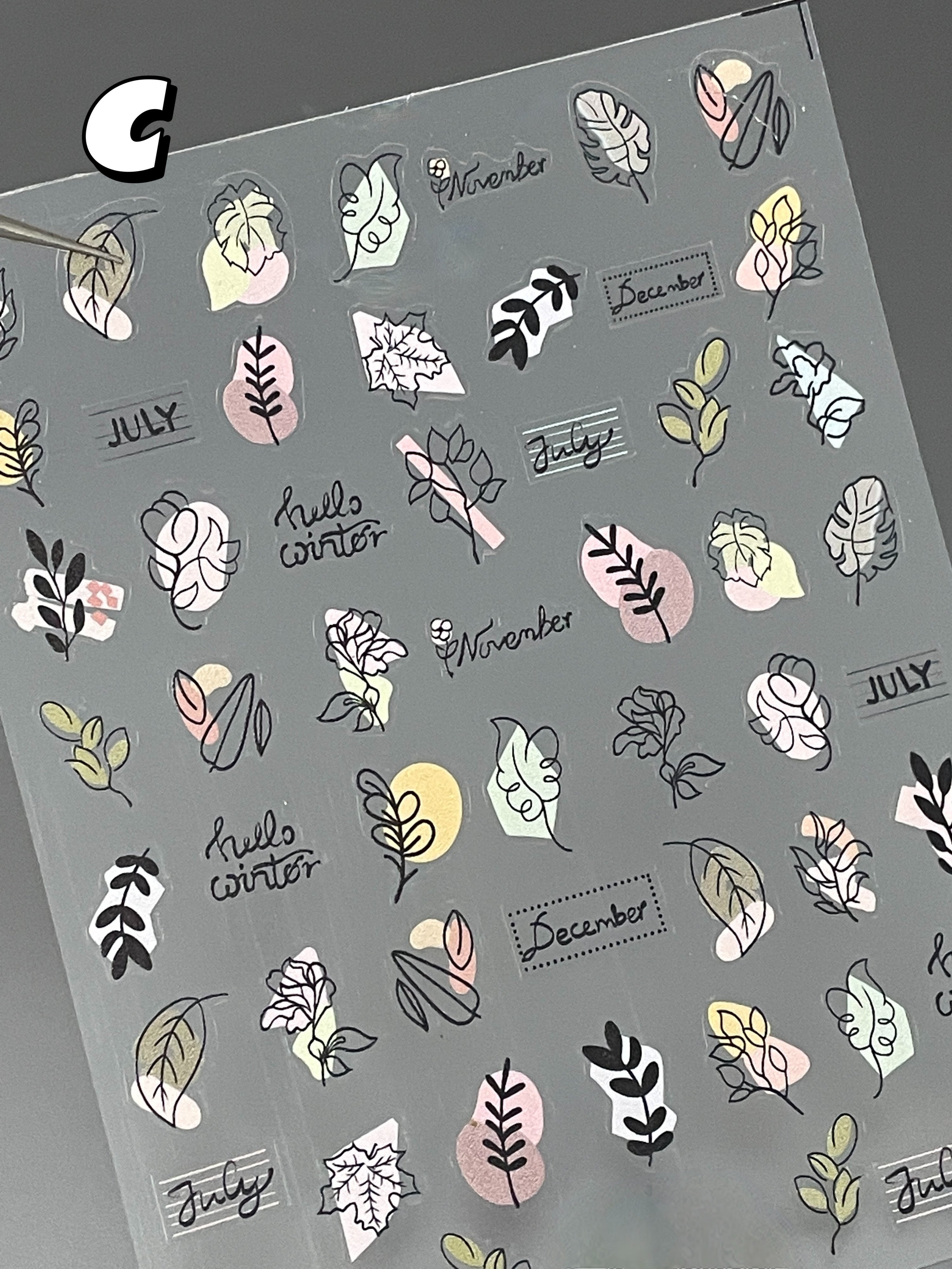 Nail Art Sticker