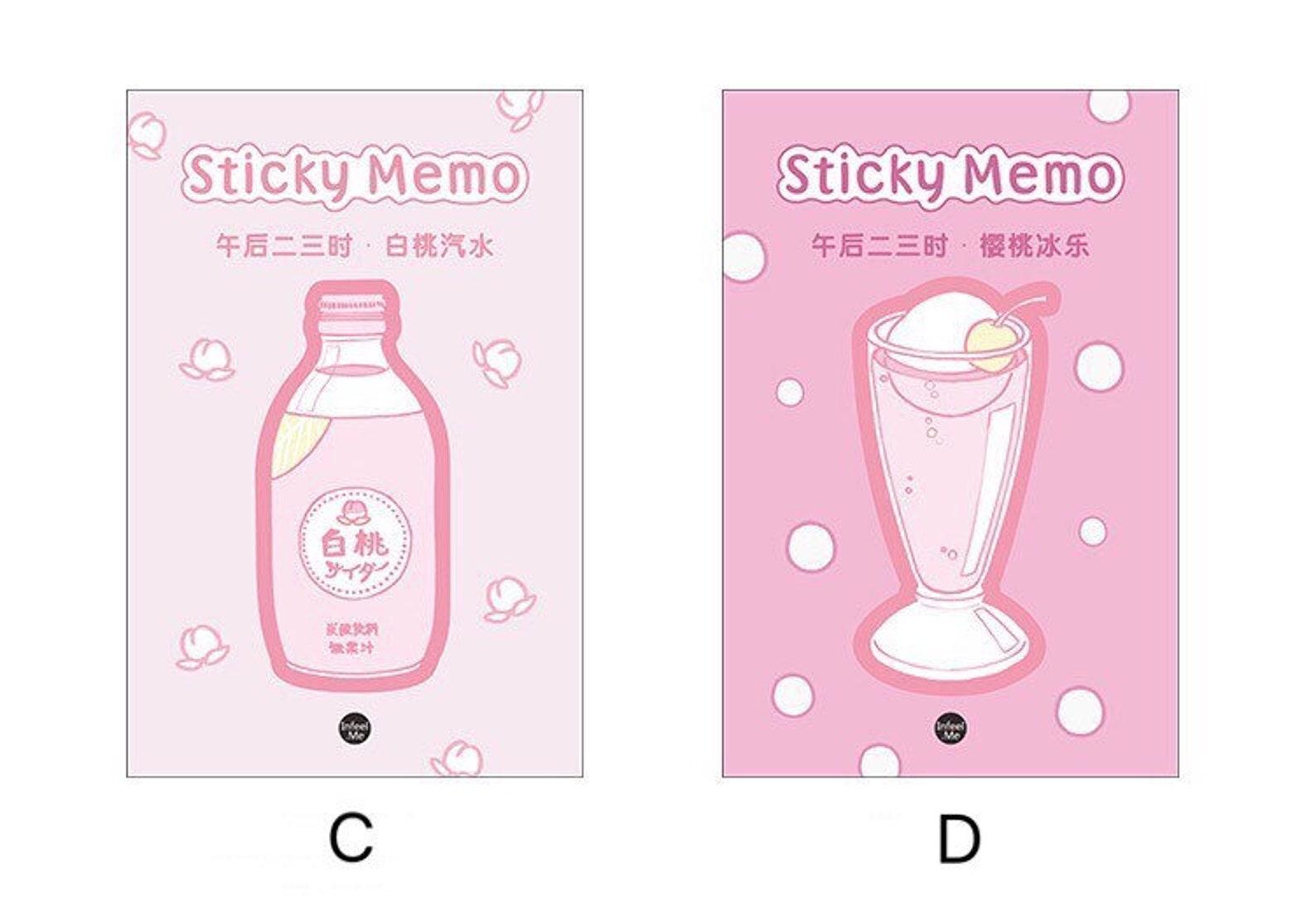 Desserts Sticky Memo Pad