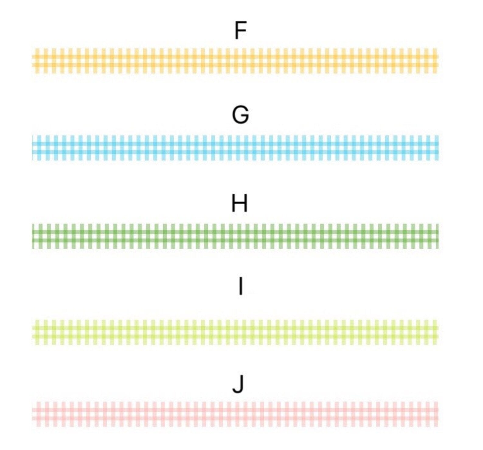 Grid washi tape, Bullet journal tape, decoration tape