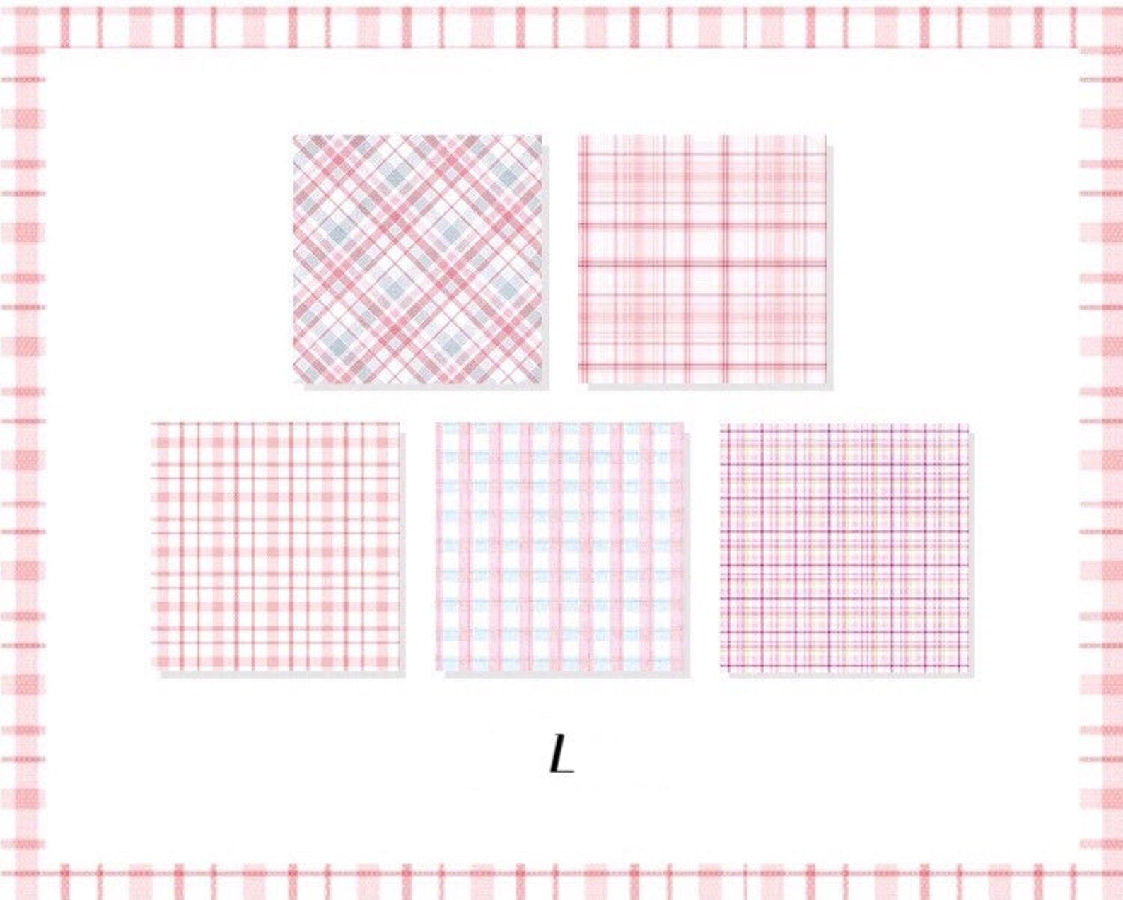 Non-Sticky Grid Memo Pad