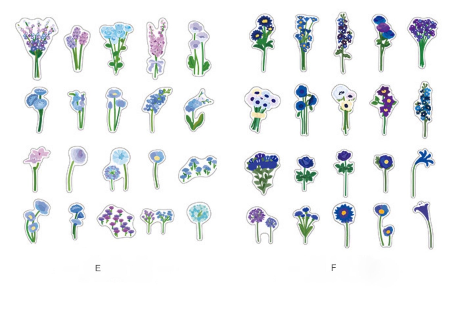 Floral Decor Stickers