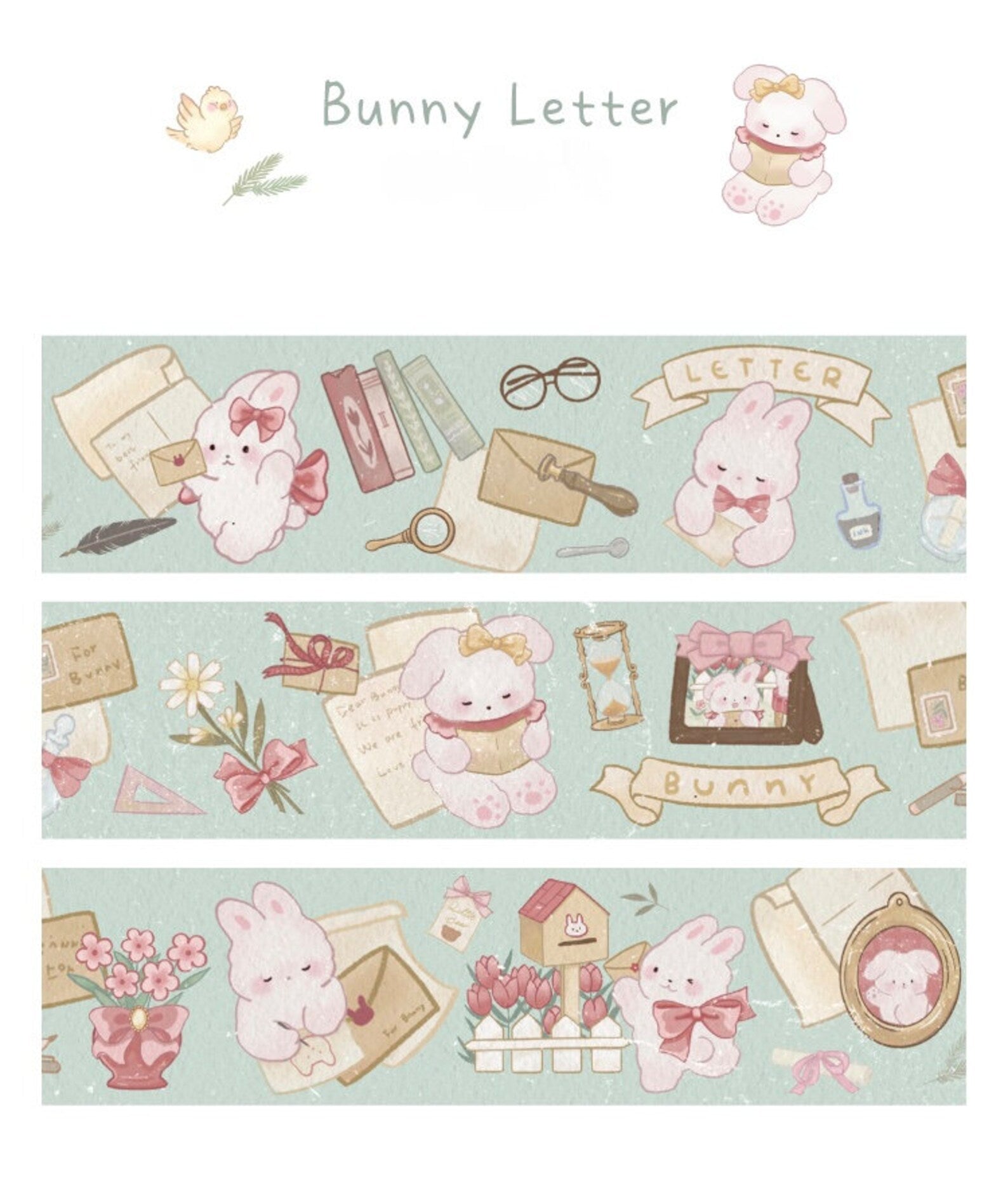 Cute Animal  Bakery Washi Tape