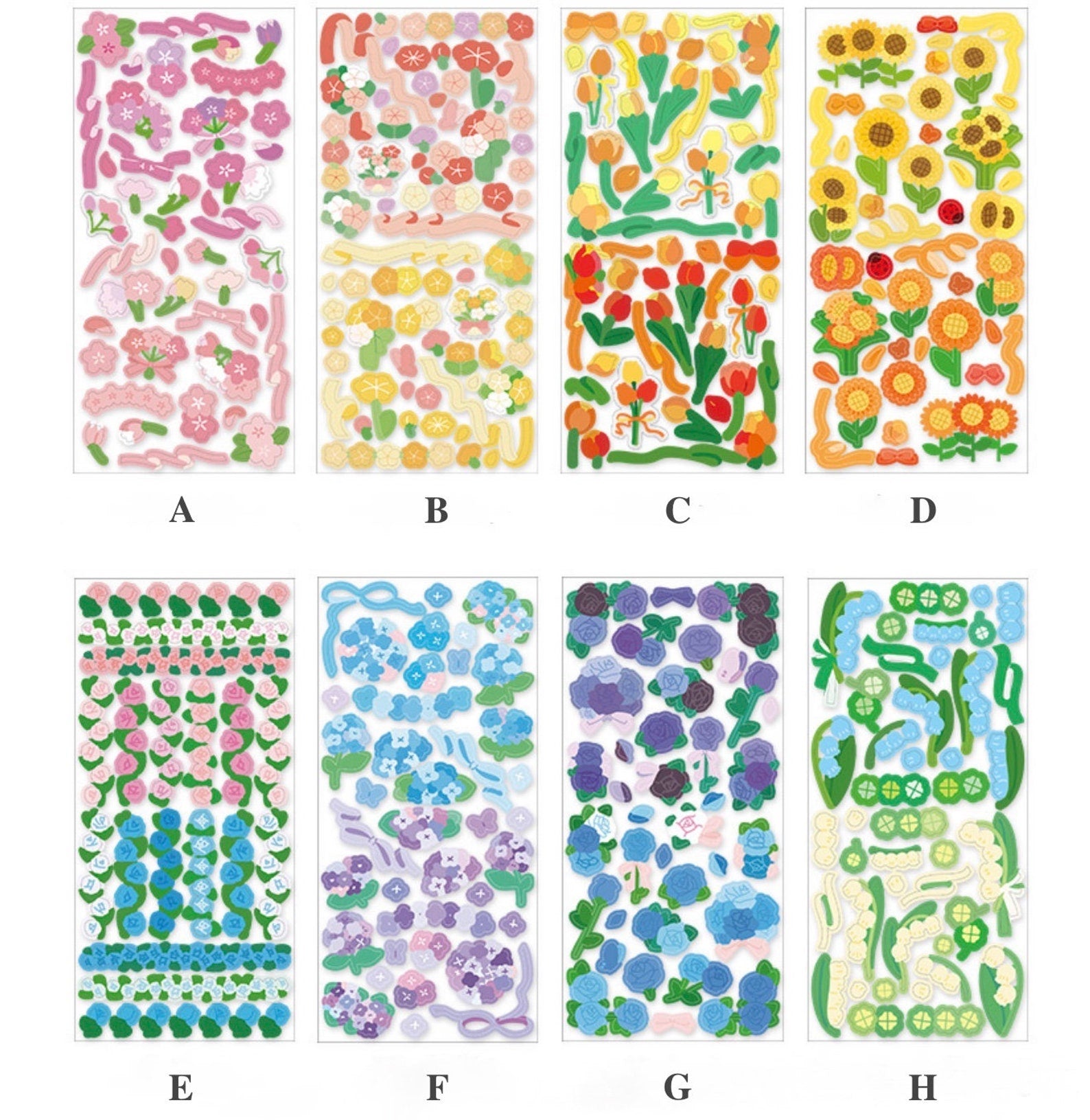 Floral Deco Stickers